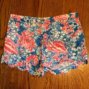 EUC Lilly Pulitzer Buttercup Shorts - 12
